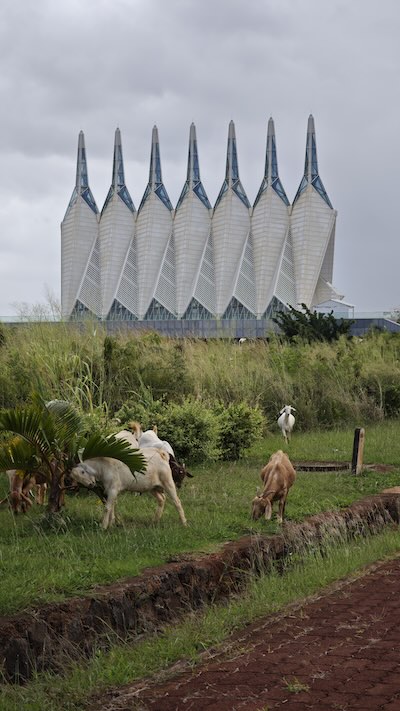 The Eden Garden Culture & Entertainment Square in Mauritius