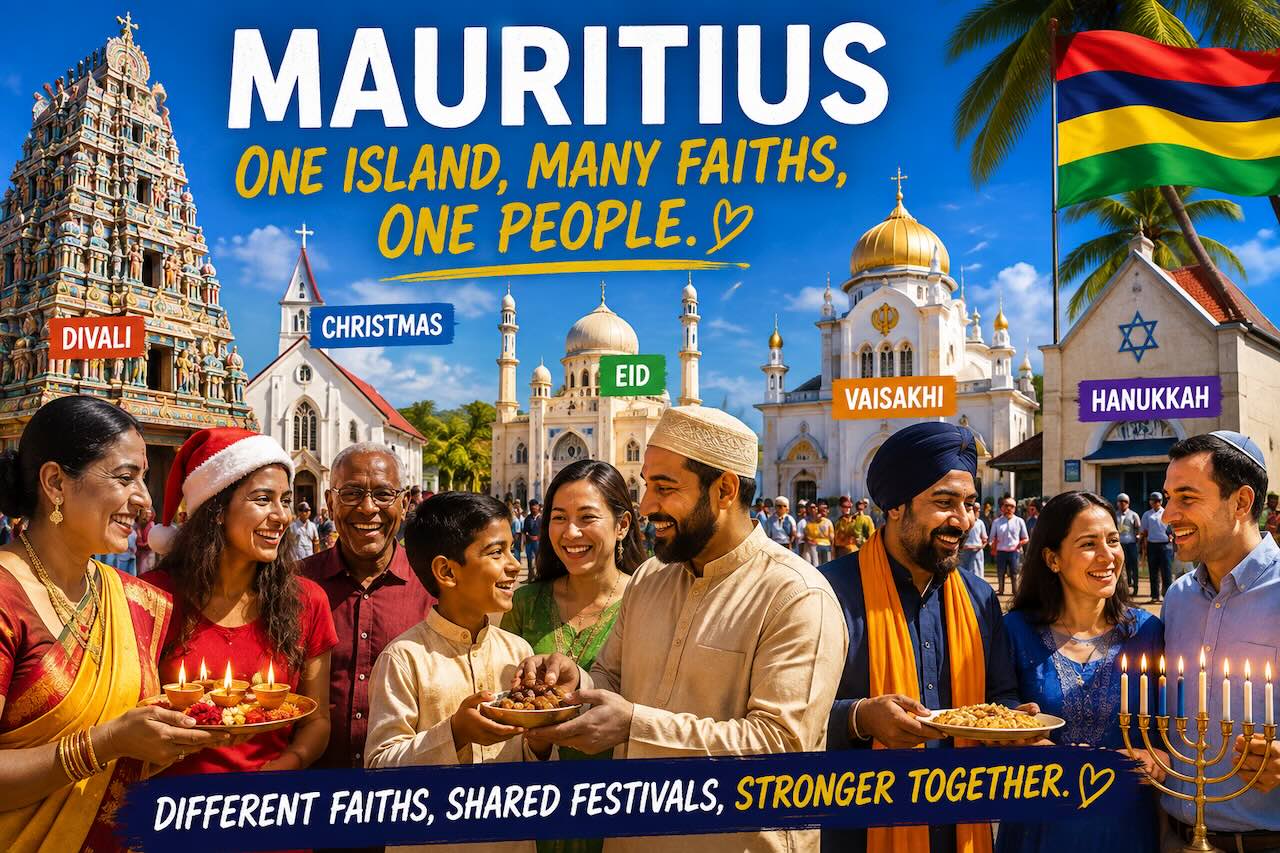 Retirement in Mauritius Tip &##x23;10&##x3a; A Place Where Different Faiths Live Side by Side