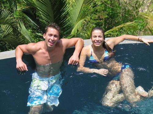 My son Ian Alistair and daughter Catherine Elizabeth